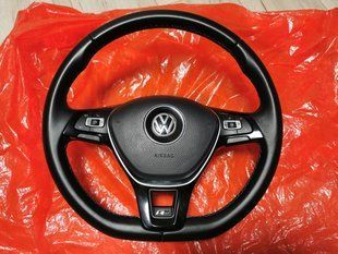 Мульти кермо для Volkswagen R-line з AIRBAG шкіра MQB 5G0419091 фото