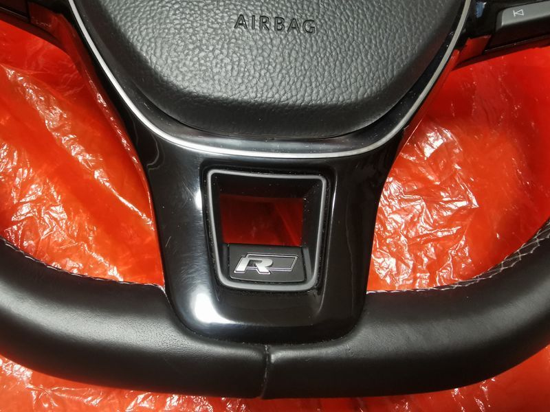 Мульти кермо для Volkswagen R-line з AIRBAG шкіра MQB 5G0419091 фото