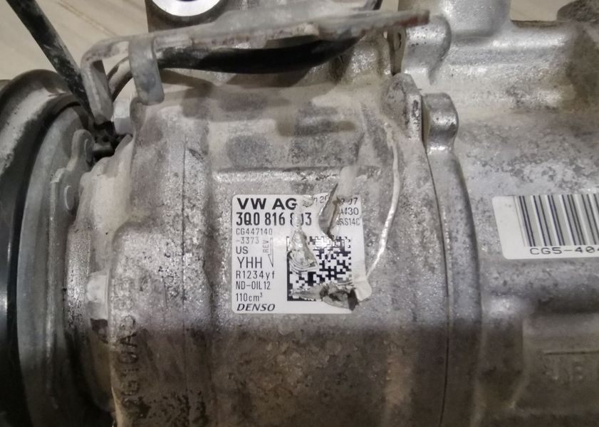 Компресор кондиціонера на Volkswagen Jetta 7 (2019-..) 3Q0816803 Б/у 3Q0816803 фото