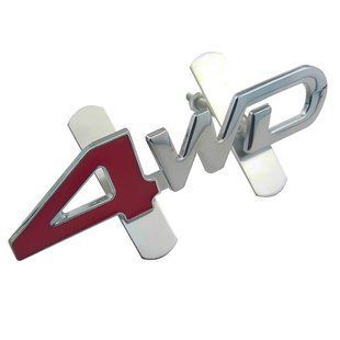 3D емблема 4WD на решітку - метал 300813 фото