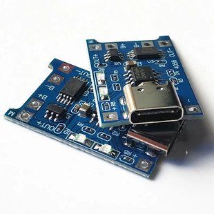 Модуль заряджання контролер Li-ion акумуляторів із захистом USB Type-C 52009 фото