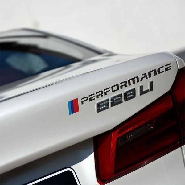 Наклейка на авто BMW ///Performance - Черные (2 штуки) 200411 фото