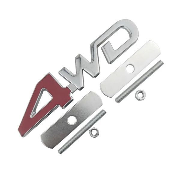 3D эмблема 4WD на решетку - метал 300813 фото