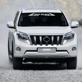 Сонцезахисна наклейка на лобове скло 4x4 без фону 200138 фото