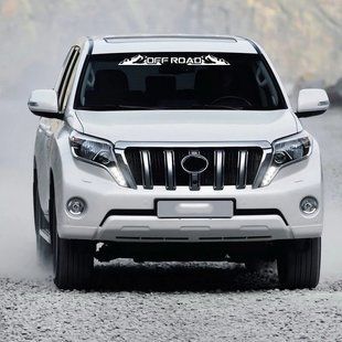 Солнцезащитная наклейка на лобовое стекло 4x4 без фона 200138 фото