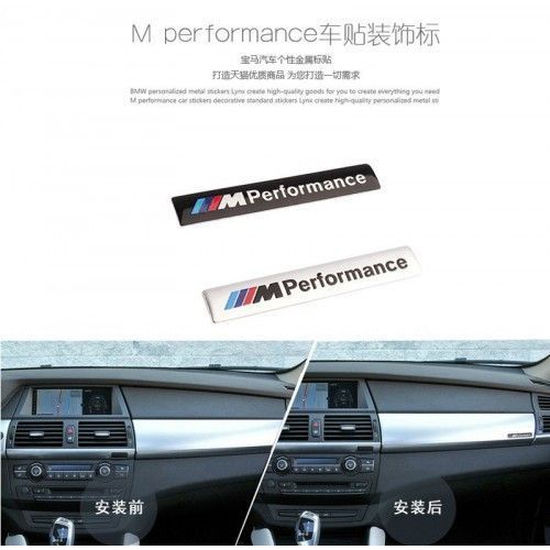 3D эмблема BMW M Performance - черная 30057 фото