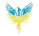 Наклейка Украинский герб тризуб на капот Феникс 600 х 700 200139 фото 1