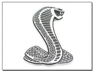 Эмблема "Ford Shelby Cobra" на переднюю решетку 30058 фото