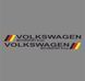 Наклейка на порог VOLKSWAGEN Motorsport R-line 20149 фото 2