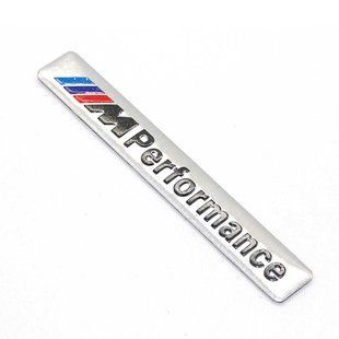 3D эмблема BMW M Performance - серебро 30065 фото