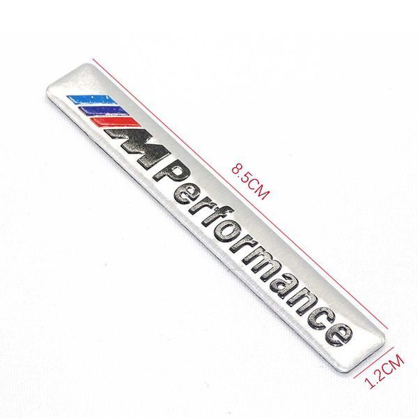 3D эмблема BMW M Performance - серебро 30065 фото