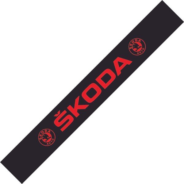 Сонцезахисна наклейка на лобове скло SKODA 200118 фото