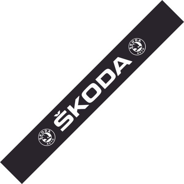 Сонцезахисна наклейка на лобове скло SKODA 200118 фото
