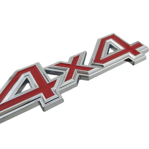3D-емблема 4x4 металева на решітку 3006321 фото