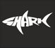 Виниловая наклейка на авто SHARK 25 х 12 см 20192 фото 10