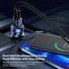 Автомобільний зарядний пристрій USB - 2 порти USB - Type-C 30w Toocki 50060 фото 5