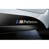 Наклейки на авто BMW ///M Performance - Белые (2 штуки) 20042 фото