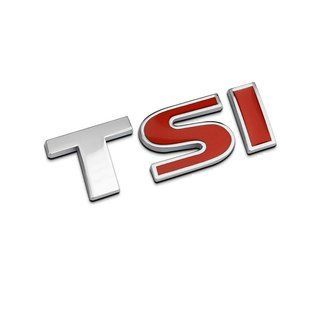 3D емблема TSI 6,9 х 2,4 301064 фото