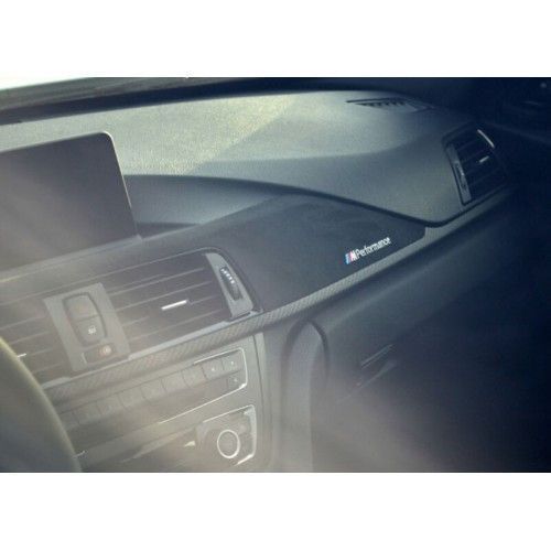 Комплект наклейок BMW ///M Performance - Білі (2 штуки) 20042 фото