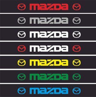 Сонцезахисна наклейка на лобове скло Mazda speed 2001261 фото