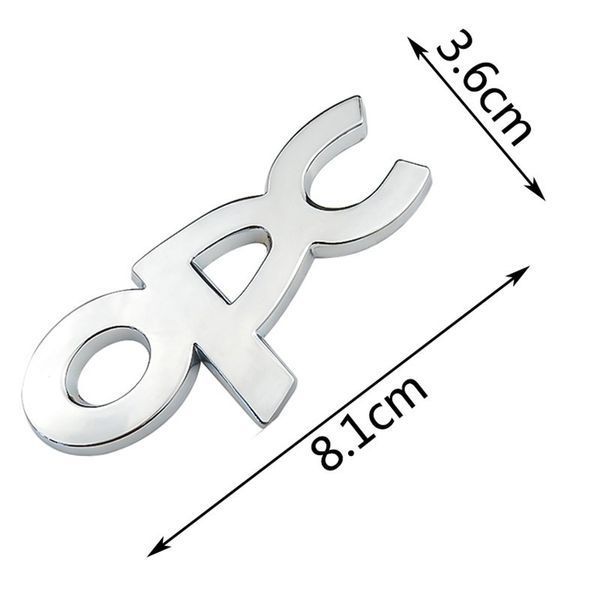 3D эмблема OPC LINE на решетку радиатора - хром 3010531 фото