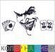 Наклейка на заднее стекло JOKER 50 х 90см 20157 фото 1