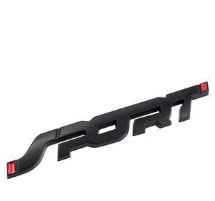3D емблема Sport - чорна 300483 фото