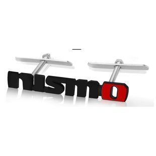 3D емблема "NISMO" на решітку радіатора - чорна 300201 фото