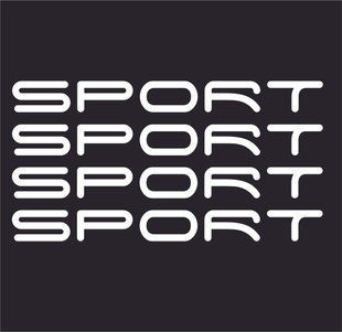 Автомобіль Наклейки диск колеса SPORT Комплект 4 штуки білі 201012 фото