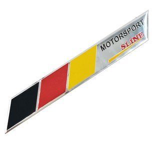 3D емблема прапор Німеччини - Motorsport sline 30164 фото