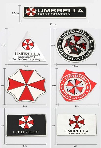 3D емблема Umbrella corporation 4 300974 фото