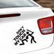 Наклейка на авто Dont Touch My car 20х17 см розмір можна змінювати 20161 фото 3