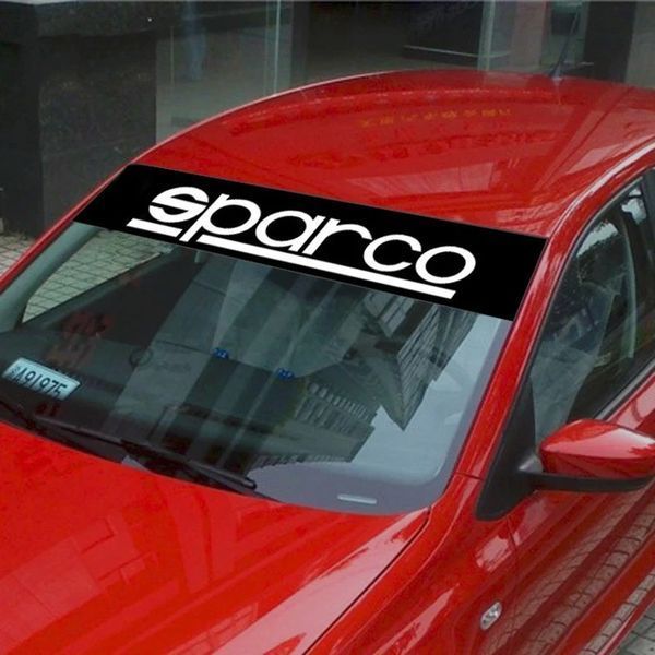 Солнцезащитная наклейка на лобовое стекло SPARCO 200121 фото