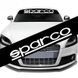 Солнцезащитная наклейка на лобовое стекло SPARCO 200121 фото 1