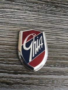 3D емблема GHIA 30037 фото