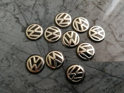 Логотип на ключі, брелок для Volkswagen VW - 14мм 30122 фото