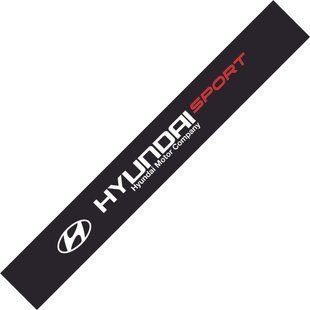 Cолнцезащитная наклейка на лобовое стекло Hyundai sport 200124 фото