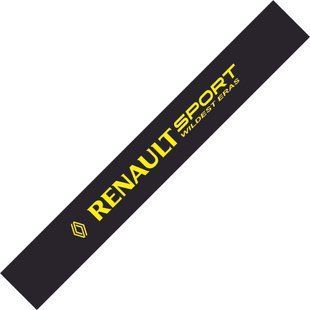 Cолнцезащитная наклейка на лобовое стекло Renault sport 200125 фото