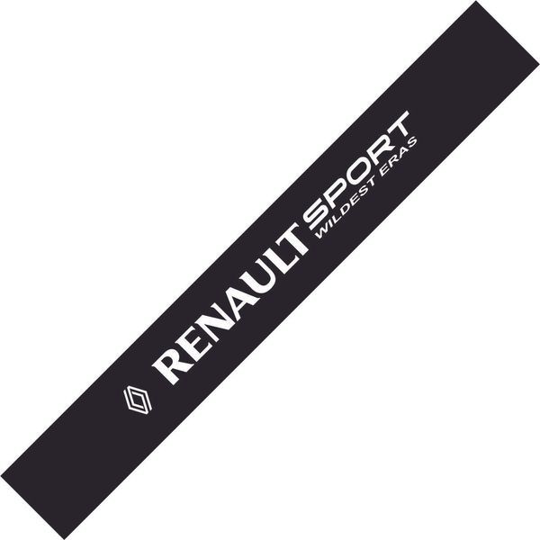 Cолнцезащитная наклейка на лобовое стекло Renault sport 200125 фото
