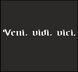 Наклейка Veni, vidi, vici." (Пришёл, увидел, победил.) 45*5 см 200757 фото 3