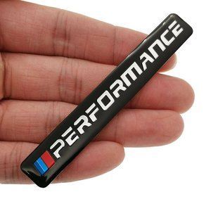 3D емблема Performance - чорна 300571 фото