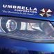 Наклейка UMBRELLA corporation Біла 2 штуки 36 х 6 см 20084 фото 2
