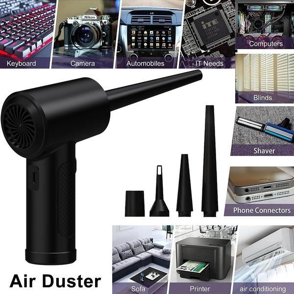 Бездротова вітродуйка повітряний пилосос Air Duster 50014 фото