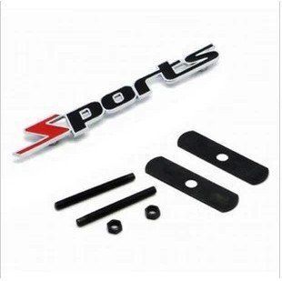 3D эмблема "Sports" на решётку радиатора 30030 фото