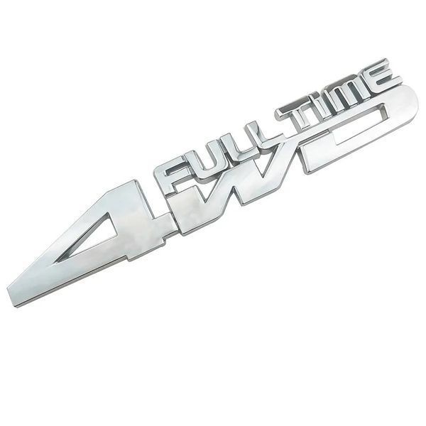 3D емблема 4WD full time метал 30142 фото