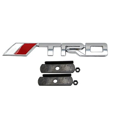 3D емблема TRD на решітку радіатора - хром 30032 фото