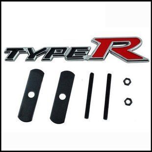 3D эмблема "TypeR" на решётку радиатора 30034 фото
