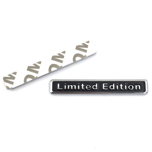 3D емблема Limited Edition чорна 30093 фото