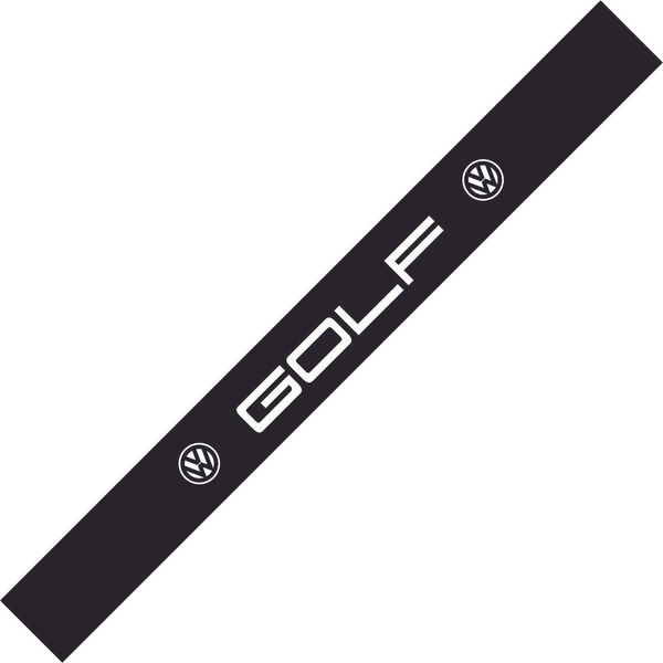 Сонцезахисна наклейка на лобове скло GOLF 20135 фото