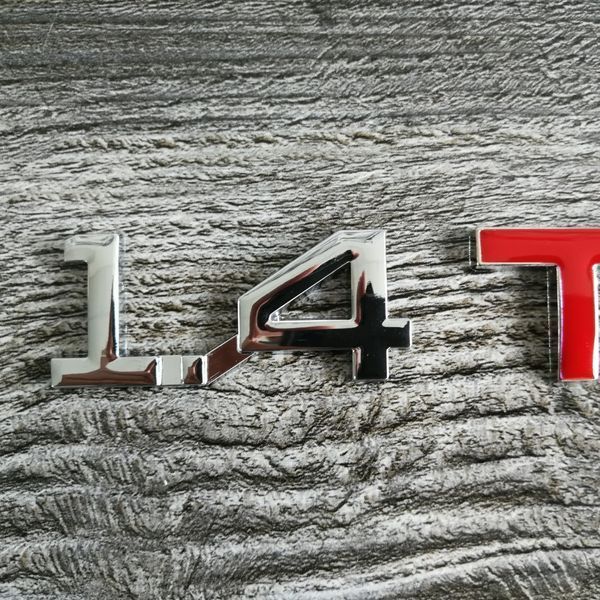 3D емблема "1.4" - метал хром 301032 фото